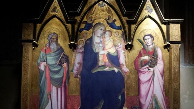 Il trittico di Agnolo Gaddi torna a Santa Caterina