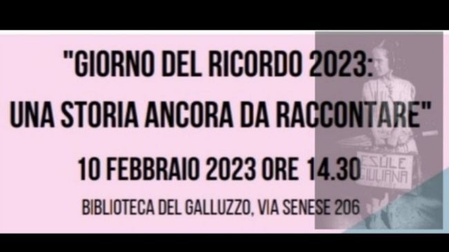 Giorno del Ricordo 2023: i lavori dei liceali del Galluzzo