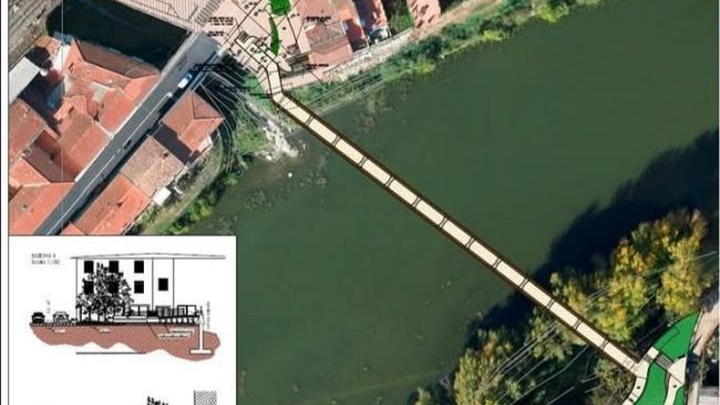 Verso il completamento della Passerella di Vallina Compiobbi