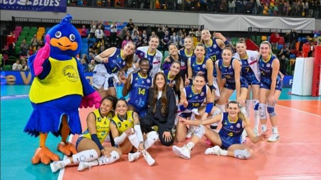 Savino Del Bene Volley, en plein in Champions League 