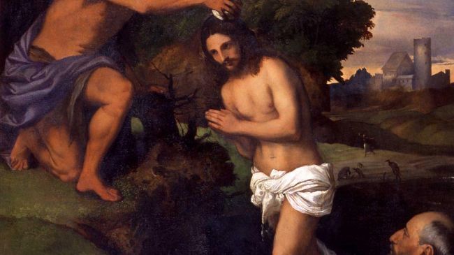 Siena accoglie Tiziano: “Il Battesimo di Cristo”