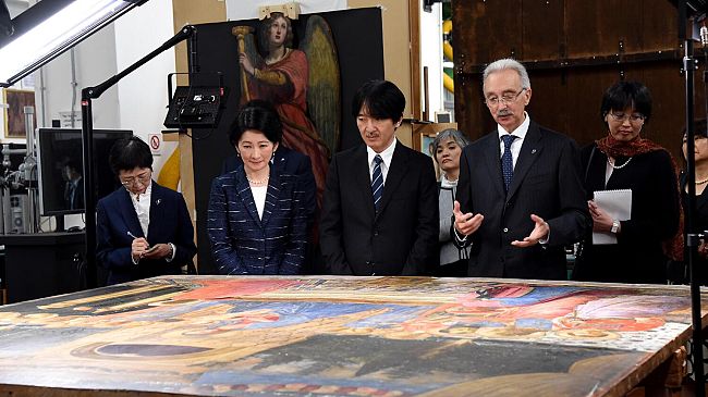 Italia-Giappone: un giorno a Firenze i principi Akishino