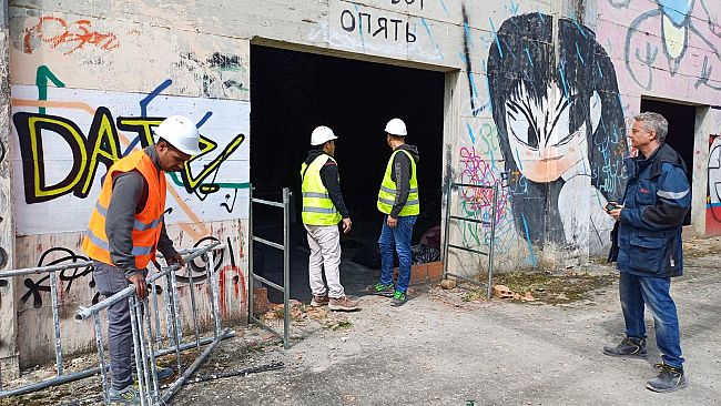 Ex Meccanotessile, iniziate le operazioni per la messa in sicurezza