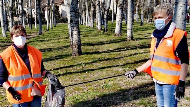 Angeli del Bello Galluzzo, un giovedì pomeriggio a pulire il Parco