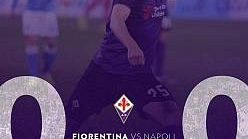 Una buona Fiorentina ferma il Napoli