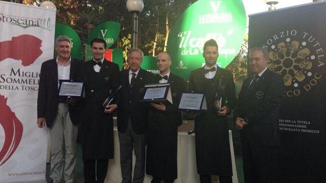 Miglior sommelier della Toscana è Lorenzo Scapecchi