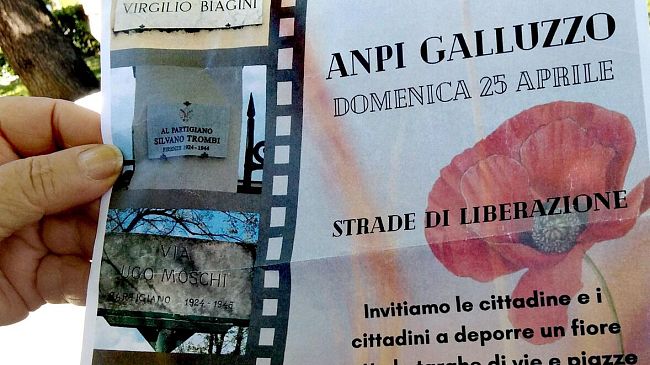 Galluzzo, Passeggiata partigiana tra storia e amore