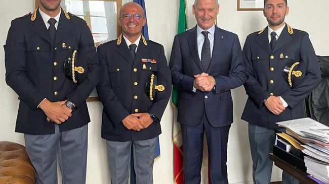 Questura, arrivano in via Zara tre nuovi Funzionari