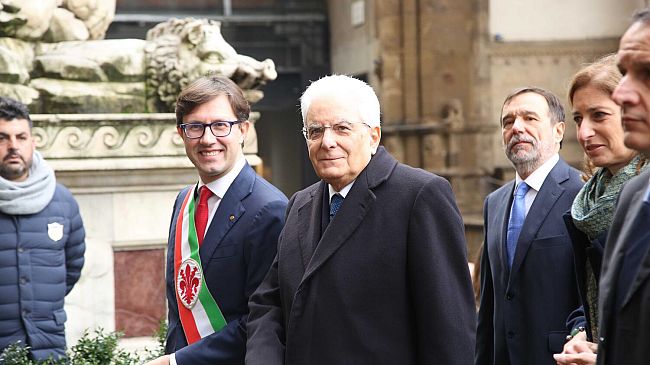 Sergio Mattarella a Palazzo Vecchio: inaugurazione dell'anno accademico