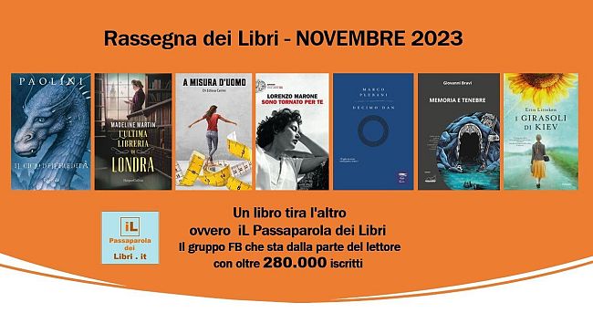 Rassegna dei libri di novembre 2023