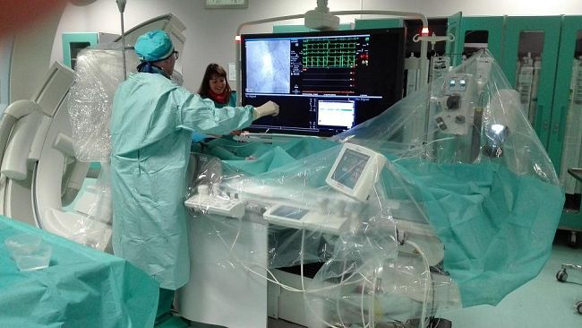 Onde d’urto su paziente con malattia coronarica acuta, primo caso in Italia