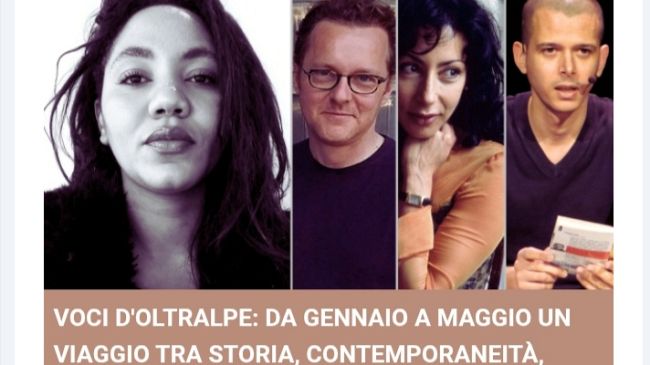 'Voci d'Oltralpe', incontri culturali da gennaio a maggio