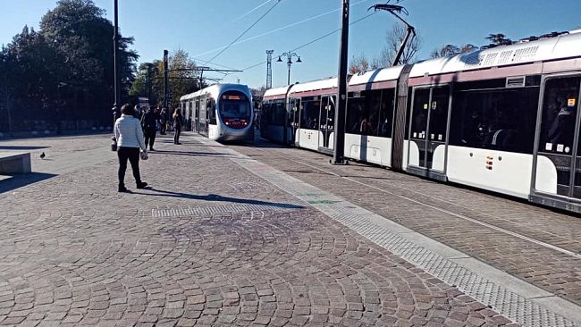 Tram 3.2.2 Libertà-Rovezzano: doppio binario al Cavalcavia delle Cure