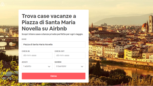 Colla nelle serrature di Airbnb in Oltrarno