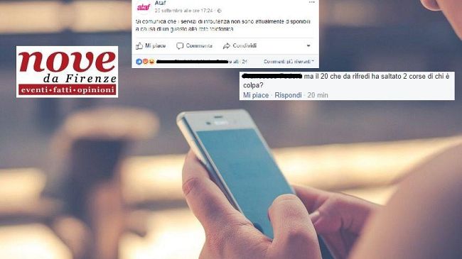 Ataf, riparte la App dopo 48 ore: ma il bus ritarda