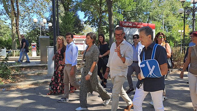 Firenze: manifestazione di Forza Italia alle Cascine