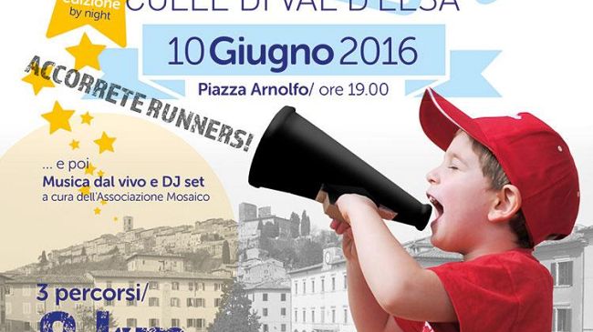 In notturna per scoprire le bellezze di Colle di Val d'Elsa