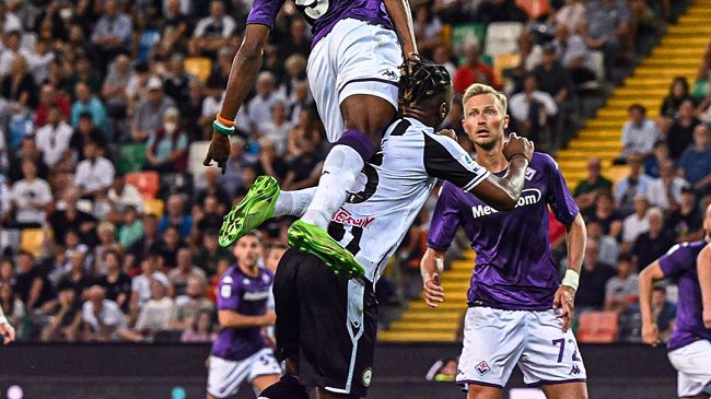 La Fiorentina si suicida a Udine