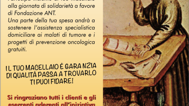 Giornata dei Macellai per l'ANT 2025