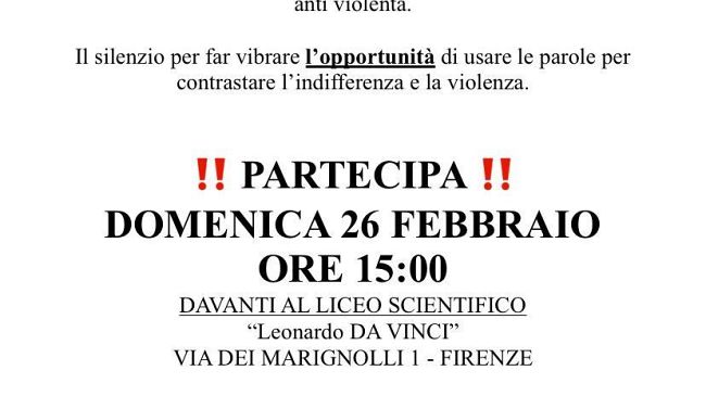 A Firenze manifestazione a difesa di scuola e Costituzione