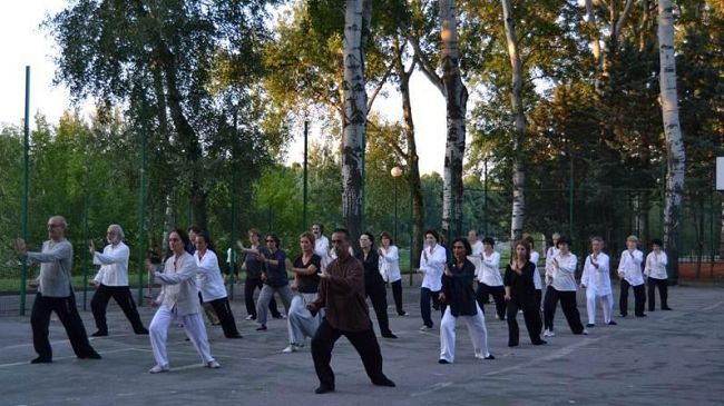 A lezione di Tai Chi Chuan