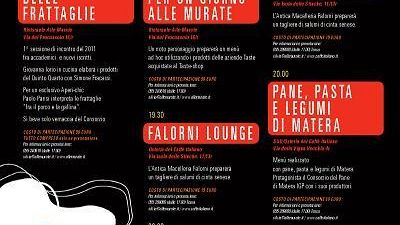 Taste 2011, Chef per un giorno alle Murate