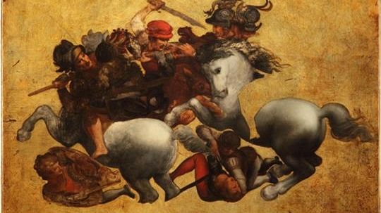 Battaglia di Anghiari: Leonardo ha sbagliato tecnica?