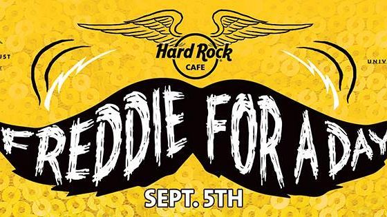 Hard Rock Cafe e Universal Music celebrano il 71° compleanno di Freddie Mercury