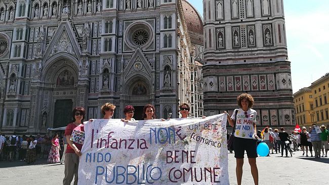 Sciopero scolastico a Firenze: costi, privatizzazione e assunzioni  