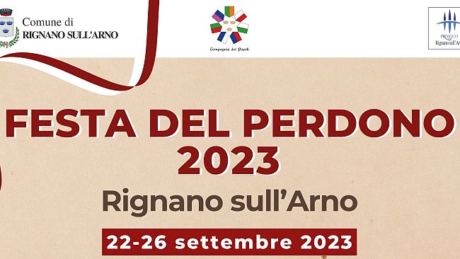 Festa del Perdono 2023 a Rignano: il programma