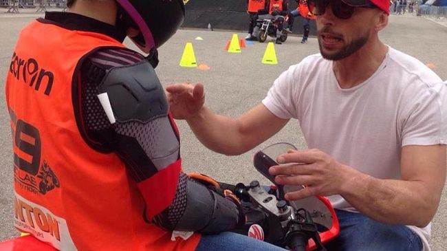 Pasquetta a scuola … di moto