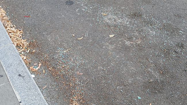 Spaccati i vetri delle auto nel viale Spartaco Lavagnini