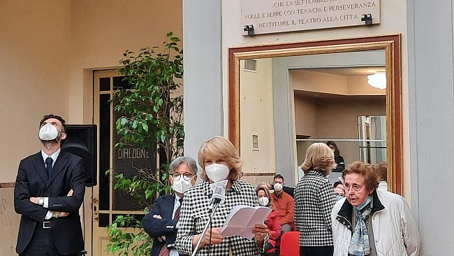 Prato: targa in ricordo di Roberta Betti