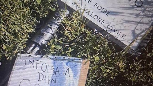 Firenze: vandalizzata la targa dedicata a Norma Cossetto