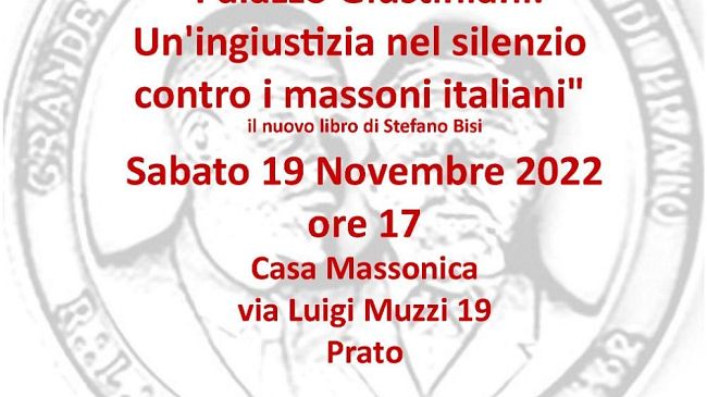 Massoneria: il Gran Maestro Bisi a Prato 
