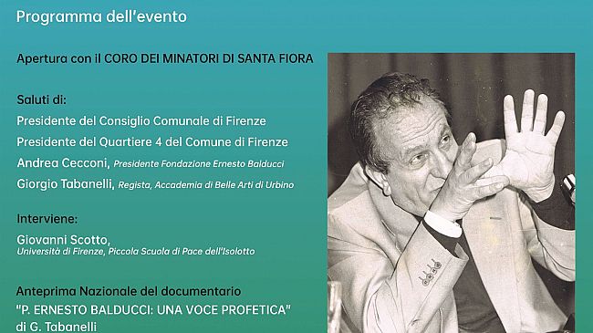Ernesto Balducci: una voce profetica