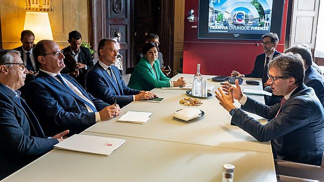Tramvia e Tpl, in Palazzo Vecchio il presidente Ratp