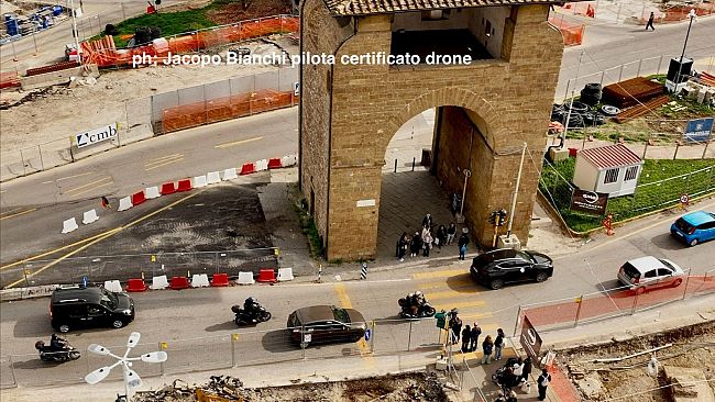 Piazza Beccaria, archeologi al lavoro stamani 