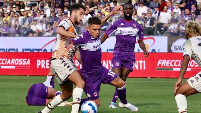 Fiorentina - Venezia 1-0, basta un tacco di Torreira