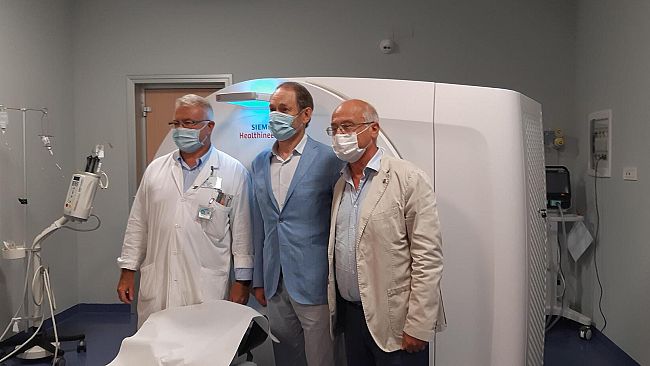 Nuova Tac a Santa Maria Nuova grazie alla donazione del magnate russo Boguslavsky