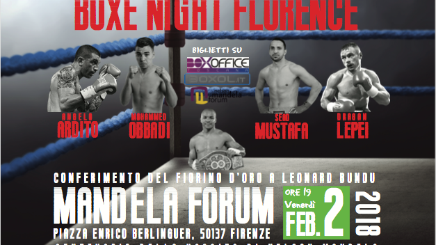 Boxe Night Florence: la grande boxe a Firenze