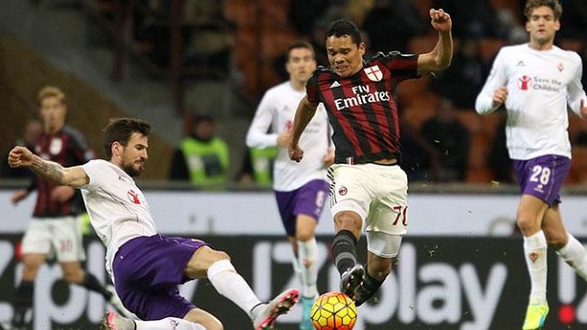 Tra poco la Fiorentina contro i rossoneri