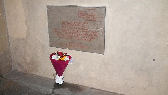 Strage Georgofili: quest'anno la ‘Quarto Savona 15’ agli Uffizi