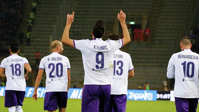 Kalinic doc e la Fiorentina brinda