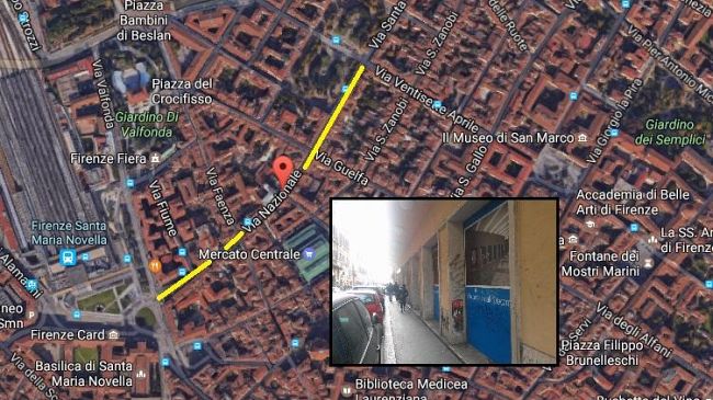 Via Nazionale per Santa Maria Novella: Etruschi nel traffico