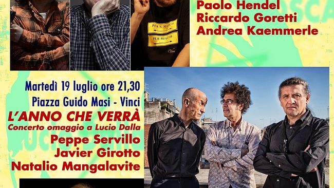 Dal 18 al 22 luglio torna a Vinci la rassegna Multiscena