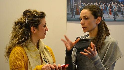 Anbeta Toromani e Alessandro Macario incontrano la redazione di Nove