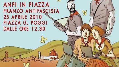 Pranzo in piazza Poggi per la Festa della Liberazione