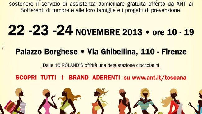 Fondazione ANT: raccolta fondi con gli abiti firmati