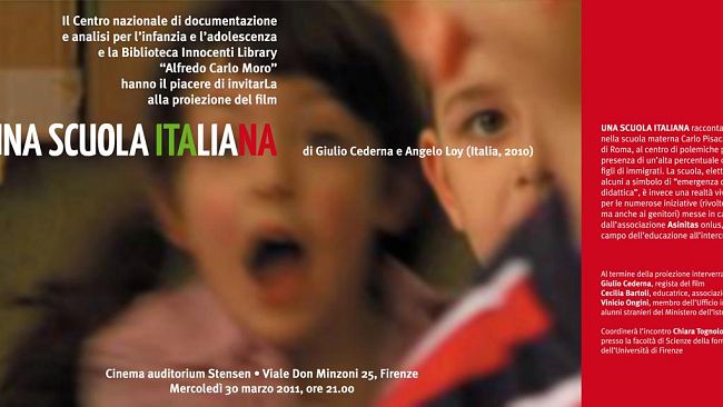 ''Una scuola italiana'' in anteprima a Firenze il 30 marzo